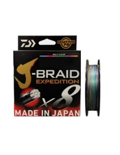 Daiwa J-Braid Expedition 0.16mm 150m Multicolor